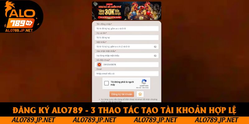 Đăng Ký Alo789 - 3 Thao Tác Tạo Tài Khoản Hợp Lệ Mới Nhất 1 Đăng Ký Alo789 - Hướng Dẫn 3 Bước Trở Thành Hội Viên Chính Thức